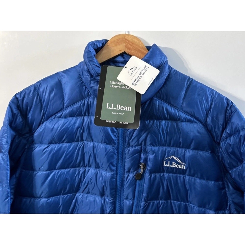 NWT Mens LL Bean Downtek 850 DOWN Pertex Quantum Jacket Sz Med STOW Pocket